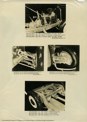 Foto Mercedes Benz 320 1930er Jahre