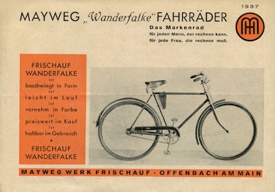 Frischauf / Mayweg Prospekt 1937