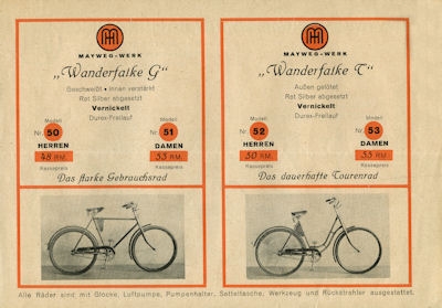 Frischauf / Mayweg Prospekt 1937