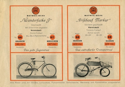 Frischauf / Mayweg Prospekt 1937