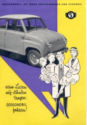 Glas Goggomobil 250 / 300 brochure ca. 1957