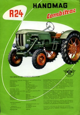 Hanomag Combitrac R 24 brochure 11.1955