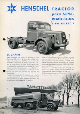 Henschel HS 140 S Prospekt 1.1958 sp