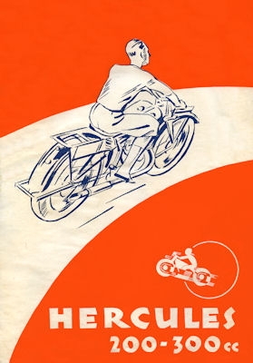Hercules 200 ccm / 300 cm Prospekt ca. 1930