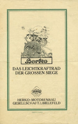 Herko Leichtkraftrad Prospekt 1924