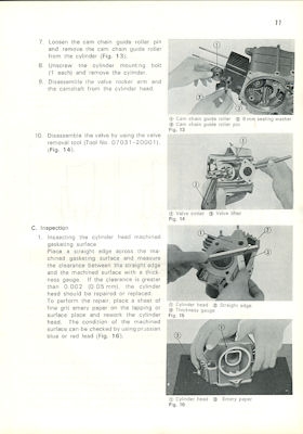 Honda Monkey Z 50 A Reparaturanleitung 1971 e