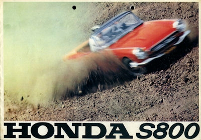 Honda S 800 brochure 1967