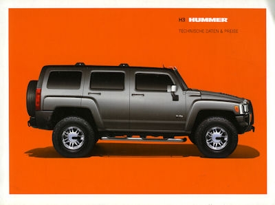 Hummer H 3 brochure 2006