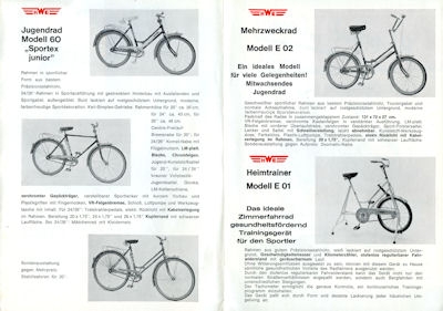 HWE bicycle program 1970s