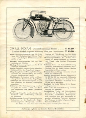 Indian program 1914