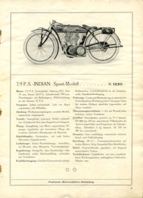 Indian program 1914