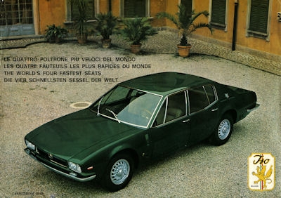 Iso Rivolta S 4 Prospekt 1960er Jahre