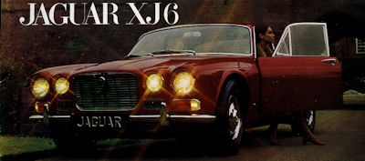 Jaguar XJ 6 brochure 1968