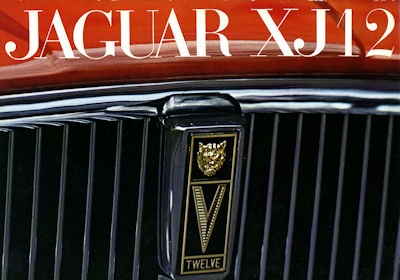 Jaguar XJ 12 brochure 8.1972