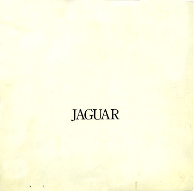 Jaguar XJ 5.3 brochure 8.1975