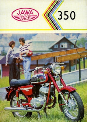 Jawa 350 ccm Prospekt 1974