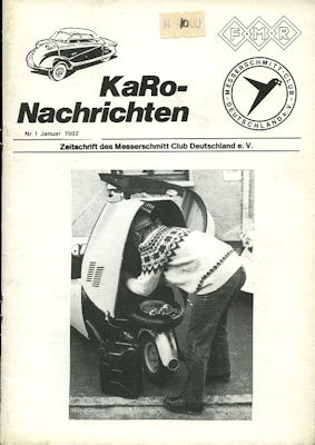 Messerschmitt Karo-Nachrichten 1.1982