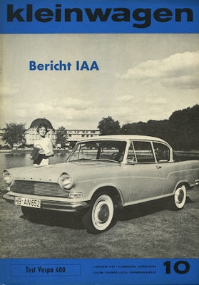 Kleinwagen 1959 Heft 10