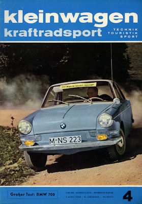Kleinwagen / Kraftradsport 1960 No. 4