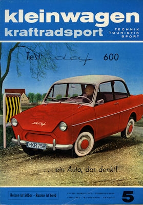 Kleinwagen / Kraftradsport 1960 No. 5