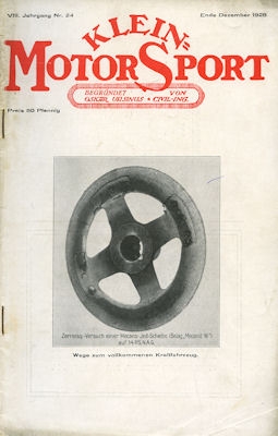 Klein-Motor-Sport 1928 No. 24