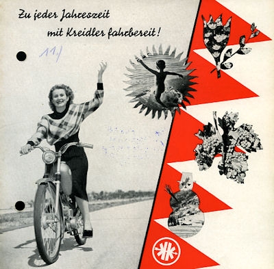 Kreidler K 50 brochure ca. 1952