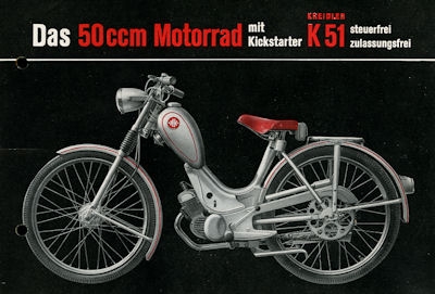 Kreidler K 51 brochure 9.1953