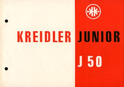 Kreidler Junior J 50 brochure 12.1953