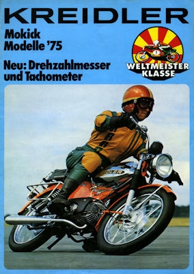 Kreidler Programm Mokicks 1975