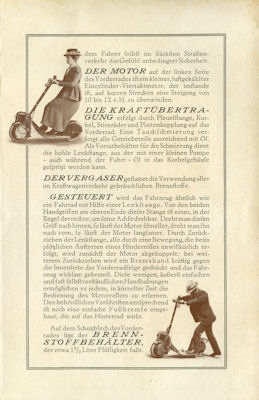 Krupp Motorroller Prospekt 1921