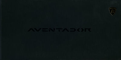 Lamborghini Aventador brochure 2011