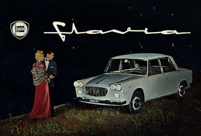 Lancia Flavia Prospekt 1960er Jahre f