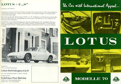 Lotus program 1970