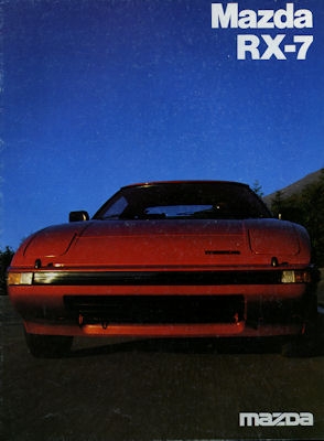 Mazda RX-7 brochure 1982