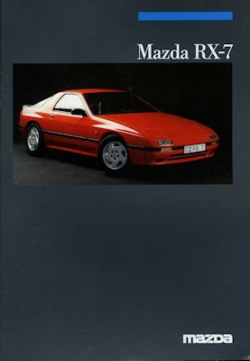 Mazda RX-7 brochure 1986