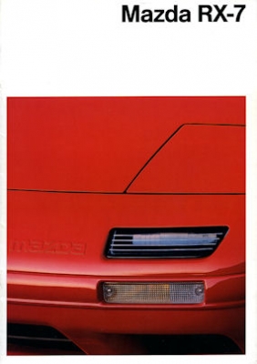 Mazda RX-7 brochure 1990