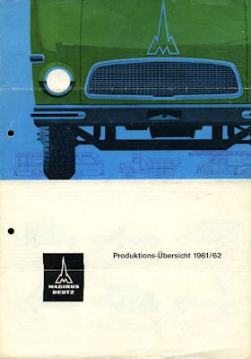 Magirus Deutz Programm 1961/62