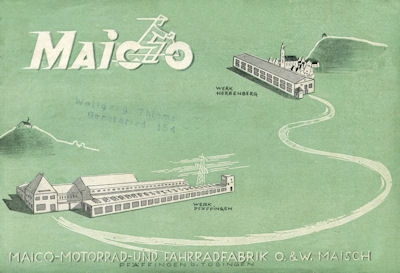 Maico-Mobil Prospekt ca. 1951