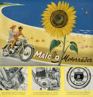 Maico Programm 1954