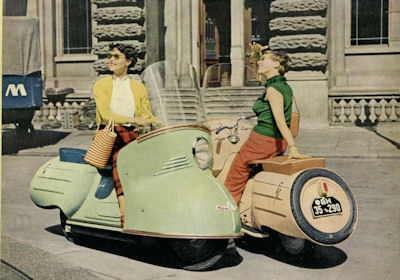 Maico Mobil Prospekt ca. 1954