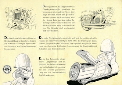 Maico-Mobil Prospekt ca. 1954
