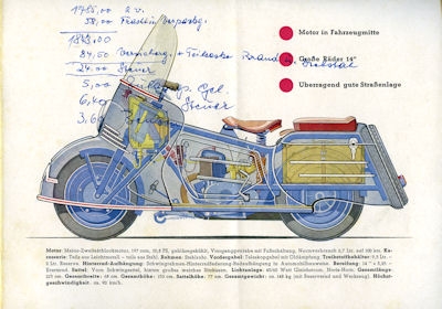 Maico-Mobil Prospekt ca. 1954