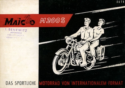 Maico M 200 S Prospekt 1954