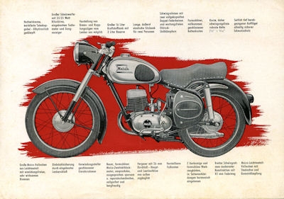 Maico M 200 S Prospekt 1954