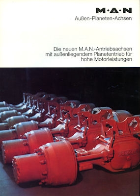 MAN Außen-Planeten-Achsen brochure 1980s