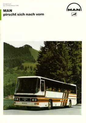 MAN Bus FR 292 Test 1986