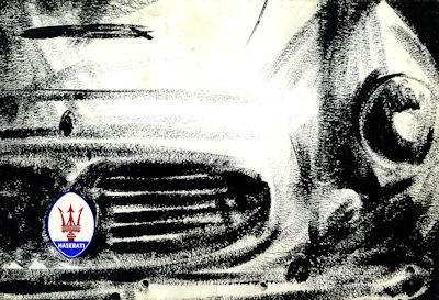 Maserati 3500 GT Prospekt ca. 1961