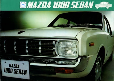 Mazda 1000 Sedan brochure ca. 1969