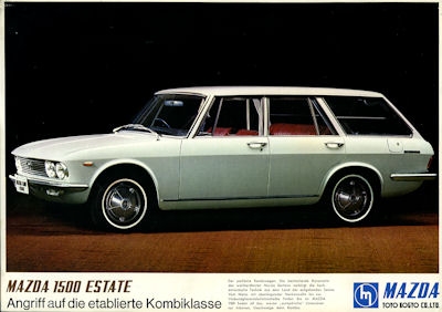 Mazda 1500 Estate brochure ca. 1970