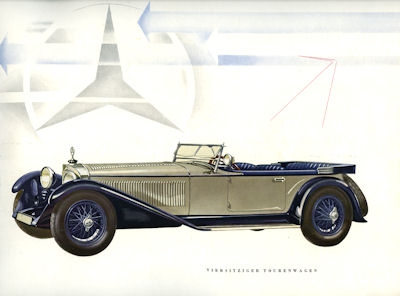 Mercedes-Benz Model SS brochure 1930